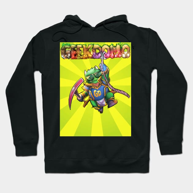 Domo the Explorer Hoodie by geekdomo